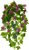 Planta Artificial Folhagem Hera Pendente Real Toque X23 Fucsia 68cm - Imagem 1