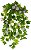 Planta Artificial Folhagem Hera Pendente Real Toque X23 Branco 68cm - Imagem 1
