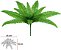 Planta Artificial Folhagem Samambaia Pendente X12 Verde 47cm - Imagem 1