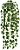 Planta Artificial Folhagem Jiboia Pendurar X159 Verde Frosted 1m - Imagem 1