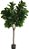 Planta Artificial Arvore Ficus Lyrata Real Toque C/Pote X248 Verde 3m - Imagem 1