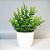 Arranjo Artificial Com Verdinho Com Vaso Home Office Prateleira Decoração - Imagem 16