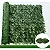 Folhagem Artificial Grama Placa Verde de Hera Artificial Tela Cerca de Privacidade - Imagem 4
