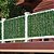 Folhagem Artificial Grama 1m/3m Painéis de Cerca de Folha Verde - Imagem 13