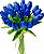 Kit de Tulipas com 10 peças Flor Artificial Real Toque Realista Buquê - Imagem 9