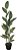 Planta Artificial Arvore Philodendron Real Toque C/Pote X19 Verde Creme 1.2m - Imagem 1