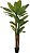 Planta Artificial Arvore Bananeira Real Toque C/Pote X27 Verde 2m - Imagem 1