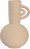 Vaso Decorativo Porcelana Bege 12,8cm - Imagem 1
