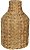 Vaso Decorativo Fibra Natural Bege 32cm - Imagem 1