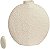 Vaso Decorativo Ceramica Textura Bege 8cm - Imagem 1
