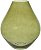 Vaso Decorativo Vidro Verde 27,5cm - Imagem 1