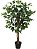Planta Artificial Arvore Ficus C/Pote X420 Verde 1,20m - Imagem 1
