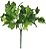 Planta Artificial Folhagem Hera Forracao Real Toque X63 Verde 28cm - Imagem 1