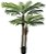 Planta Artificial Arvore Palmeira C/Pote X18 Verde 1.9m - Imagem 1