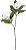 Planta Artificial Folhagem Haste Magnolia Real Toque X2 Branco 69cm - Imagem 1