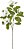 Planta Artificial Folhagem Haste Magnolia Real Toque X4 Branco 1m - Imagem 1