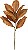 Planta Artificial Galho Magnolia Real Toque X10 Laranja Outono 54cm - Imagem 1