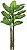 Planta Artificial Arvore C.N.P X12 Verde Creme 1.6m - Imagem 1