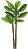 Planta Artificial Arvore C.N.P Golden  X12 Verde Creme 1.6m - Imagem 1