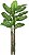 Planta Artificial Arvore C.N.P X12 Verde Creme 1.6m - Imagem 1