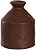 Vaso Decorativo Porcelana Terracota 10,9cm - Imagem 1