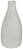 Vaso Decorativo Poliresina Croche Off White 37cm - Imagem 1