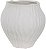 Vaso Decorativo Ceramica Organico Off White 19,5cm - Imagem 1
