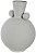 Vaso Decorativo Metal Balls Off White 29cm - Imagem 2