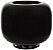 Vaso Decorativo Vidro Preto 26cm - Imagem 1