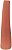 Vaso Decorativo Vidro Terracota 35,5cm - Imagem 1