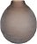 Vaso Decorativo Vidro Marrom Fosco 28cm - Imagem 1