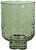 Vaso Decorativo Vidro Verde 20cm - Imagem 1