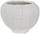 Vaso Decorativo Ceramica Organico Off White 13cm - Imagem 1