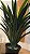 Planta Árvore Artificial Agave 70cm Real Toque - Imagem 2
