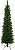 Planta Artificial Arvore Natal Boston Slim 350 Tips C/Base Metal Verde 1.8m - Imagem 1