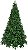 Planta Artificial Arvore Natal Aveiro 2107 Tips C/Base Metal Verde 2.7m - Imagem 1