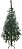 Planta Artificial Arvore Natal 350 Tips C/Base Metal Verde 1.5m - Imagem 1