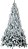 Planta Artificial Arvore Natal New Michigan Nevada 2135 Tips C/Base Metal Verde 3m - Imagem 1