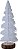 Planta Artificial Mini Arvore Natal Branco 21cm - Imagem 1