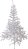 Planta Artificial Arvore Natal 350 Tips C/Base Metal Branco 1.5m - Imagem 1