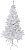 Planta Artificial Arvore Natal 560 Tips C/Base Metal Branco 1.8m - Imagem 1