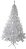 Planta Artificial Arvore Natal 910 Tips C/Base Metal Branco 2.1m - Imagem 1