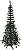 Planta Artificial Arvore Natal 320 Tips C/Base Plastico Verde Branco 1.8m - Imagem 1