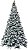 Planta Artificial Arvore Natal New Michigan Nevada 930 Tips C/Base Metal Verde 2.1m - Imagem 1