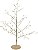 Planta Artificial Mini Arvore Cristal Natal Dourado 40cm - Imagem 1
