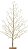 Planta Artificial Mini Arvore Cristal Natal Dourado 55cm - Imagem 1