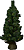 Planta Artificial Arvore Natal C/Led E Pinha 108 Tips C/Base Juta Verde 90cm - Imagem 1