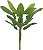 Planta Artificial Arvore Bananeira Real Toque X12 Verde 1.5m - Imagem 1