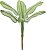 Planta Artificial Arvore Maranta Riscada Real Toque X7 Verde 1.1m - Imagem 1