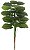 Planta Artificial Arvore Jiboia Real Toque X24 Verde 1.2m - Imagem 1